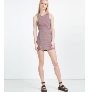 Zara Ecru jumpsuit dress M